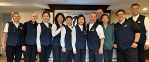 Docents at front desk